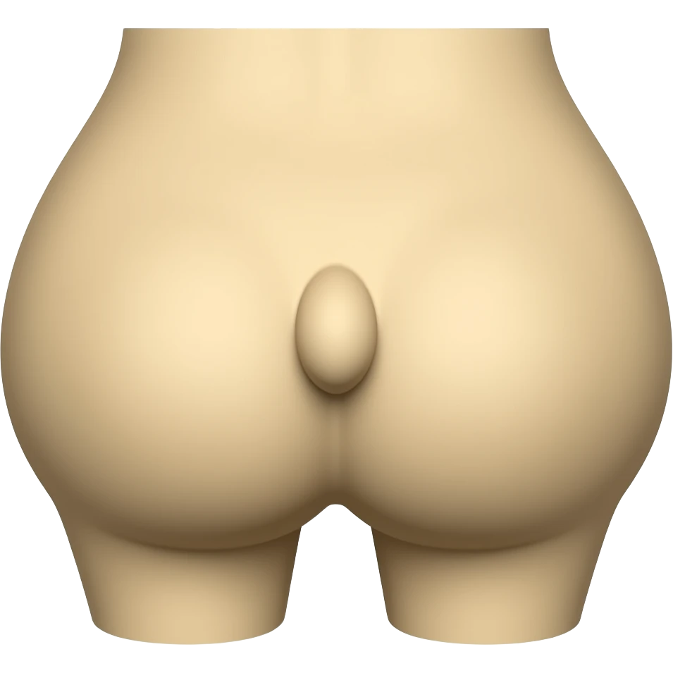 Simpson homer butt emoji