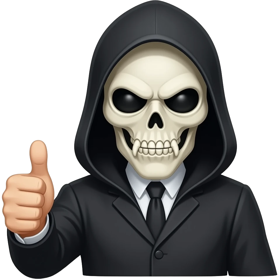 Make Mr doom thums up poses emoji