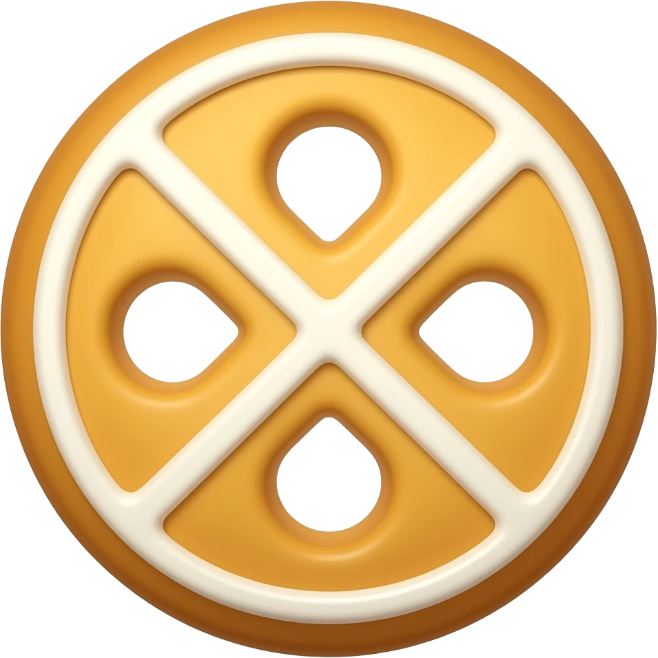 Gingerman cookie emoji