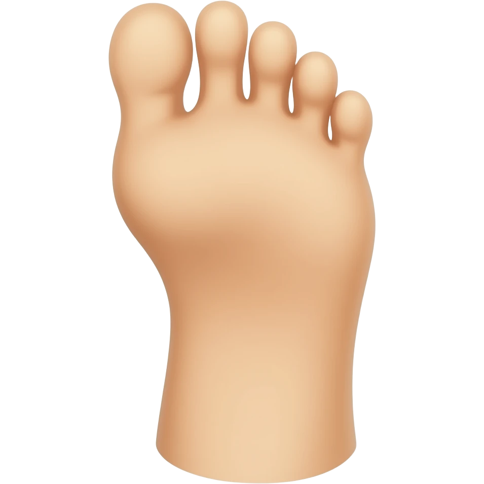 foot emoji