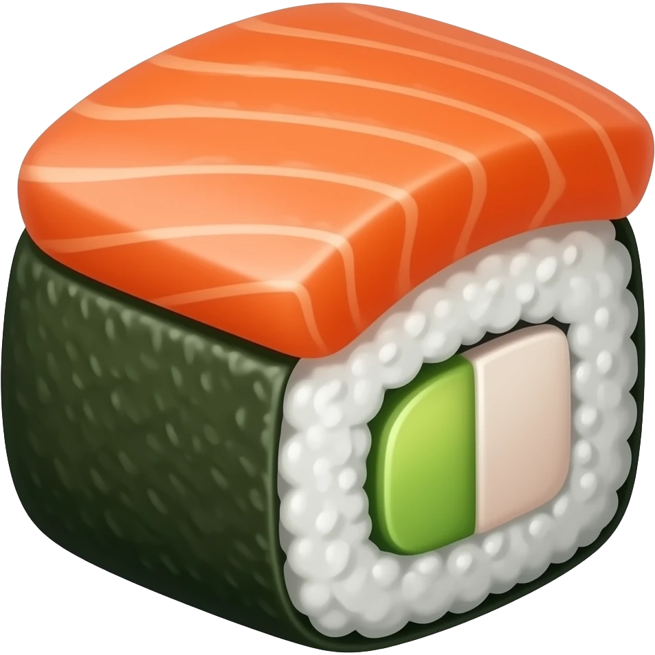 Sea Bream Sushi emoji