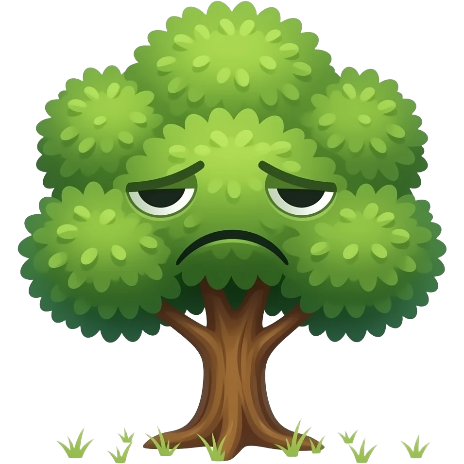 Tree molestad emoji