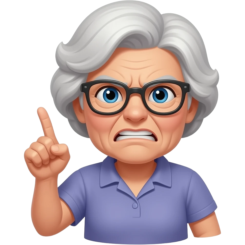 Nan From Hell     Judgemental grandmother roasting more siniderlazy behaviour. emoji