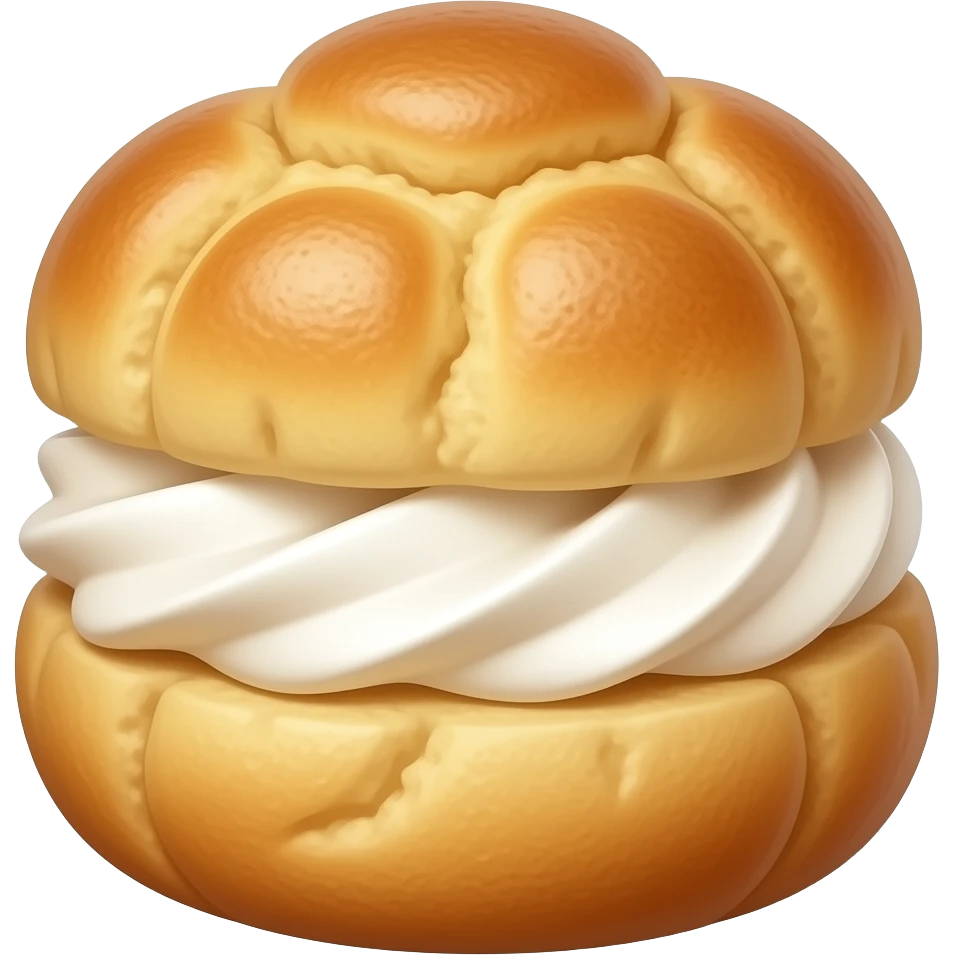 cream puff emoji