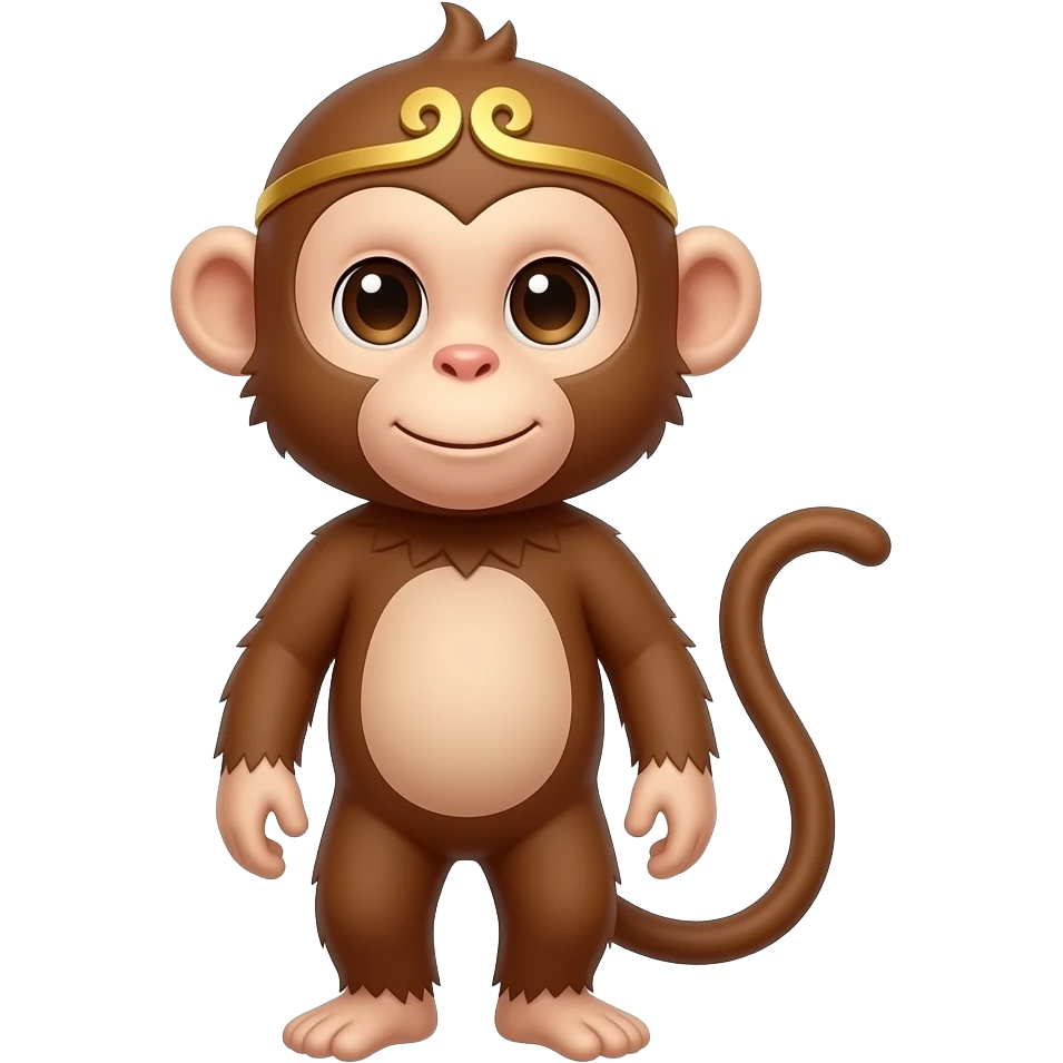Chinese zodiac (realistic) Monkey emoji