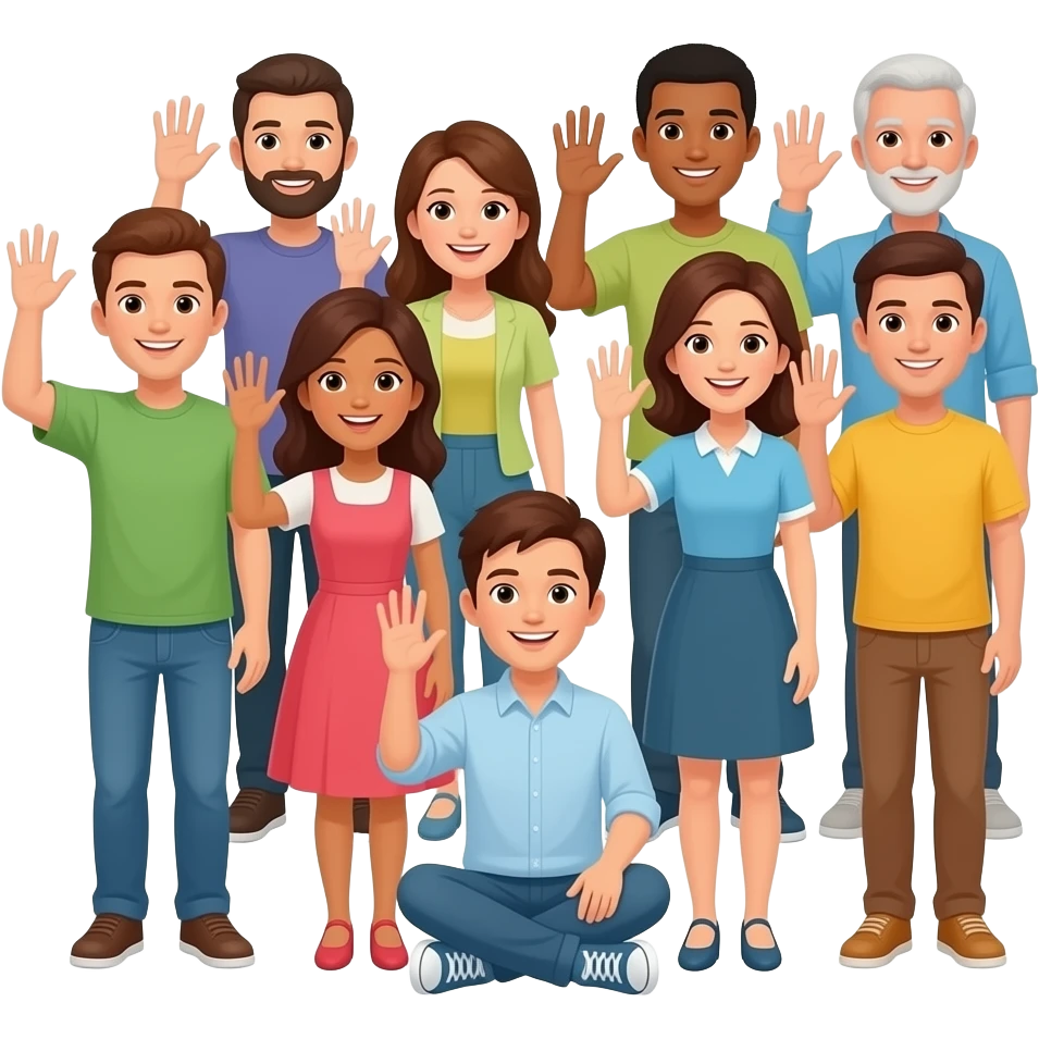 Hello guys emoji