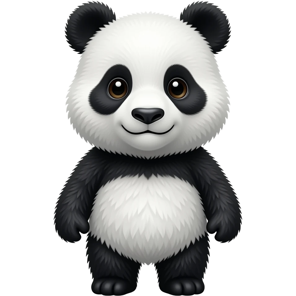 માઇક્રોસ્કોપિક પાન્ડા. emoji