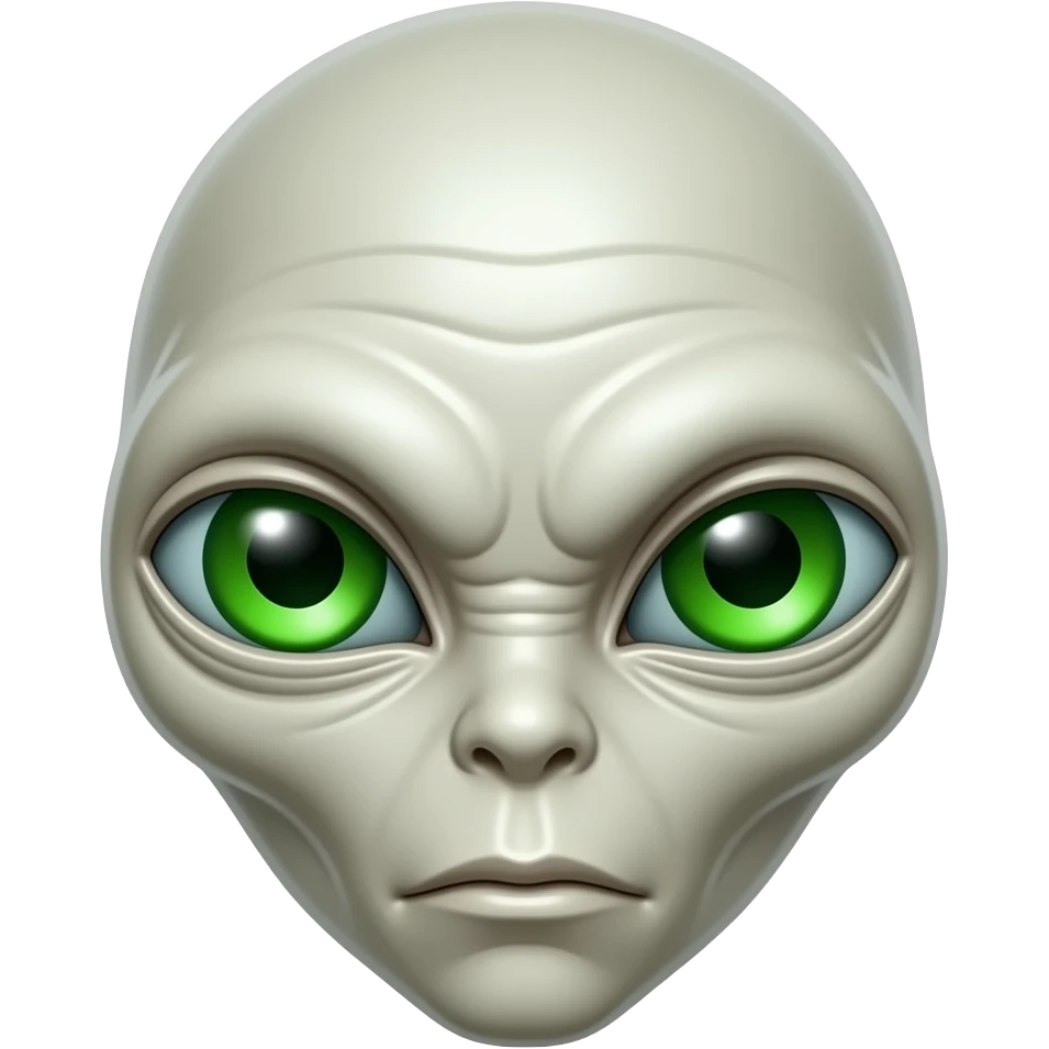 e.t. alien face emoji