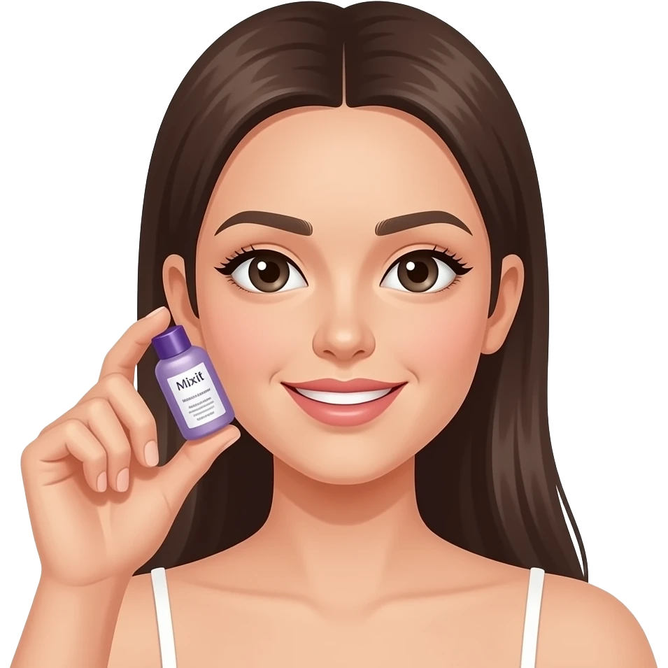 Создай эмодзи который наноси тоник Noni  от бренда Mixit emoji