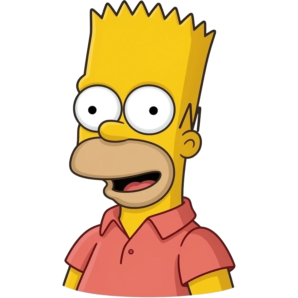 Bart simpson emoji