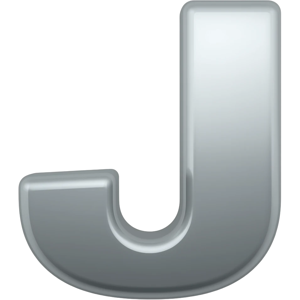 Letra J emoji