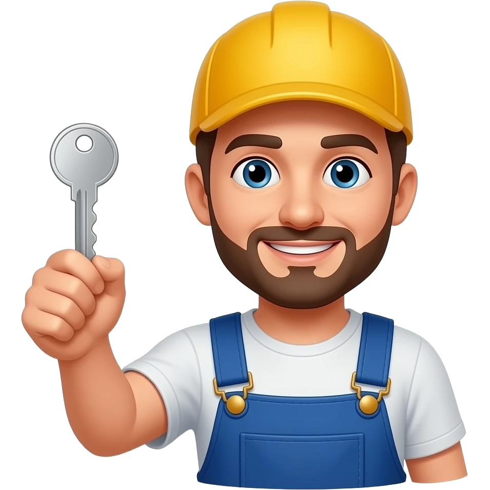 MECHANIC WITH KEY emoji