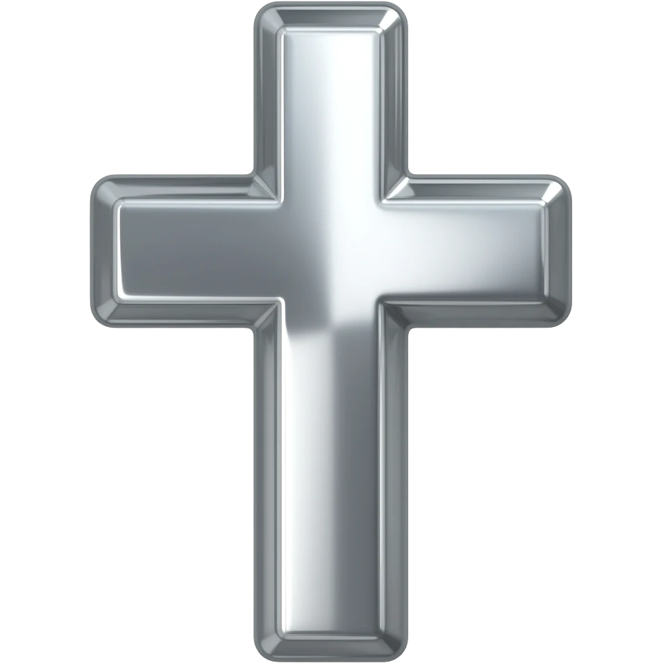 Chrome cross emoji