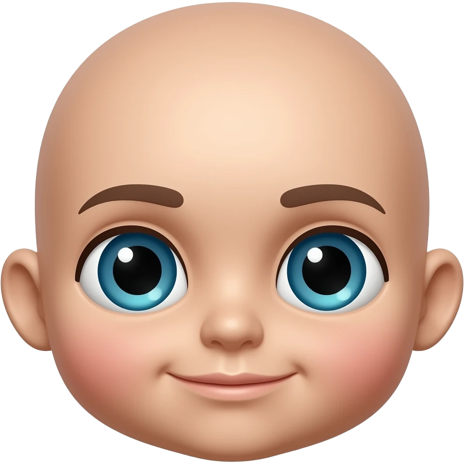 Um boneco  com duas cabeças emoji