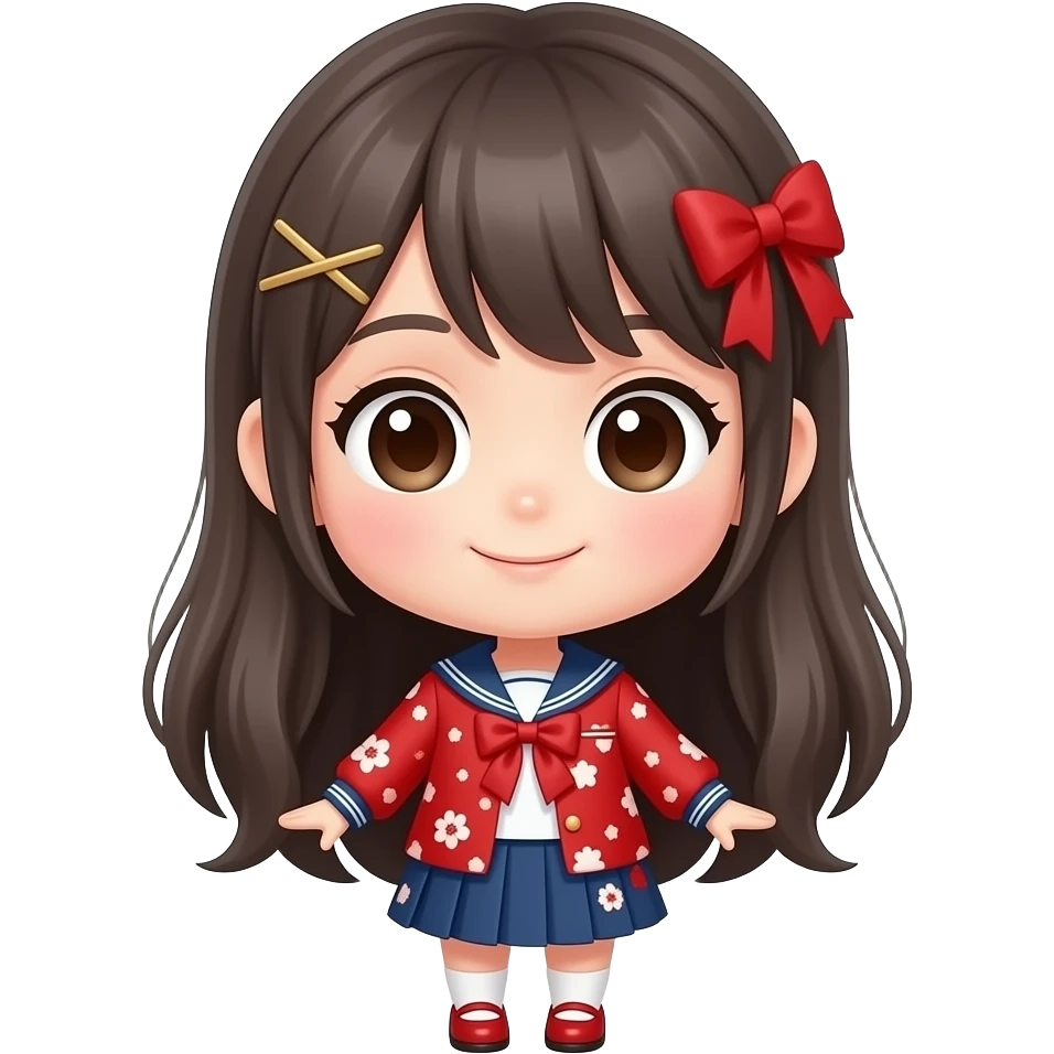 japan Kawai fashion woman emoji