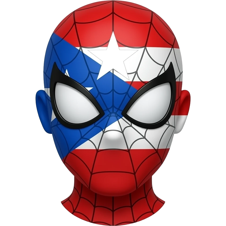 puerto rican spiderman make his mask Puerto Rican colors and put a ...