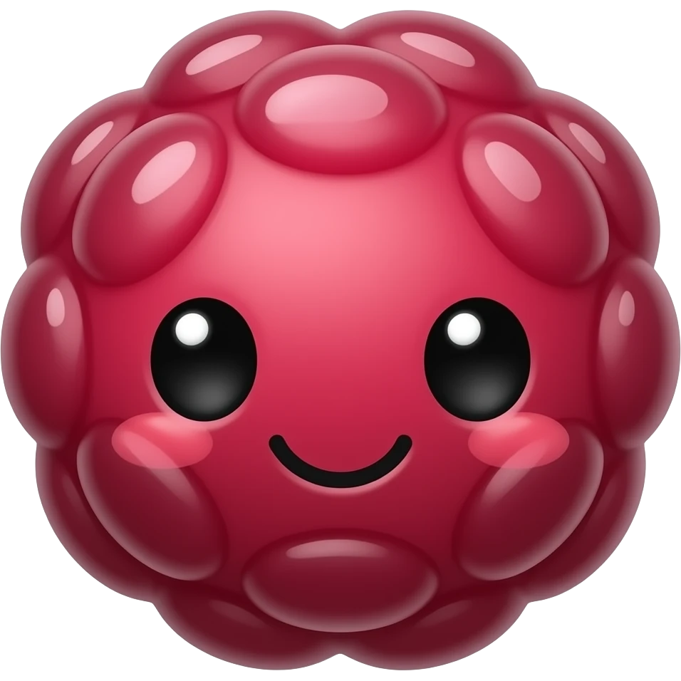 Kawaii redberry emoji