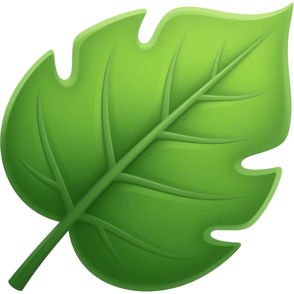 Leafy emoji