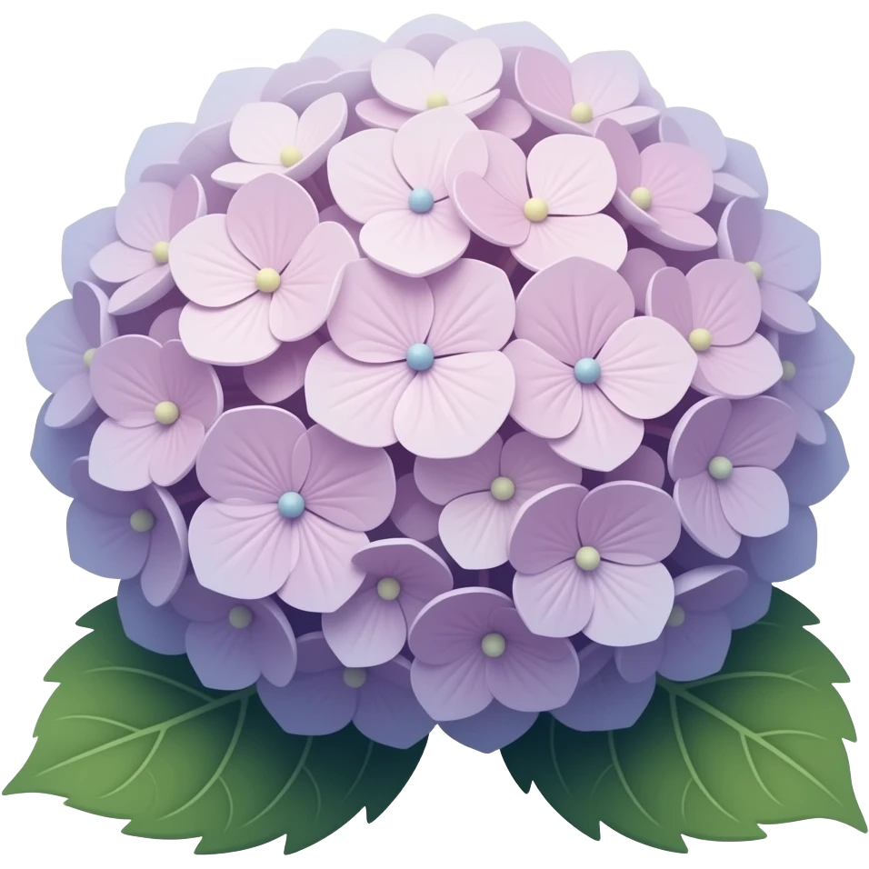 Hydrangea emoji