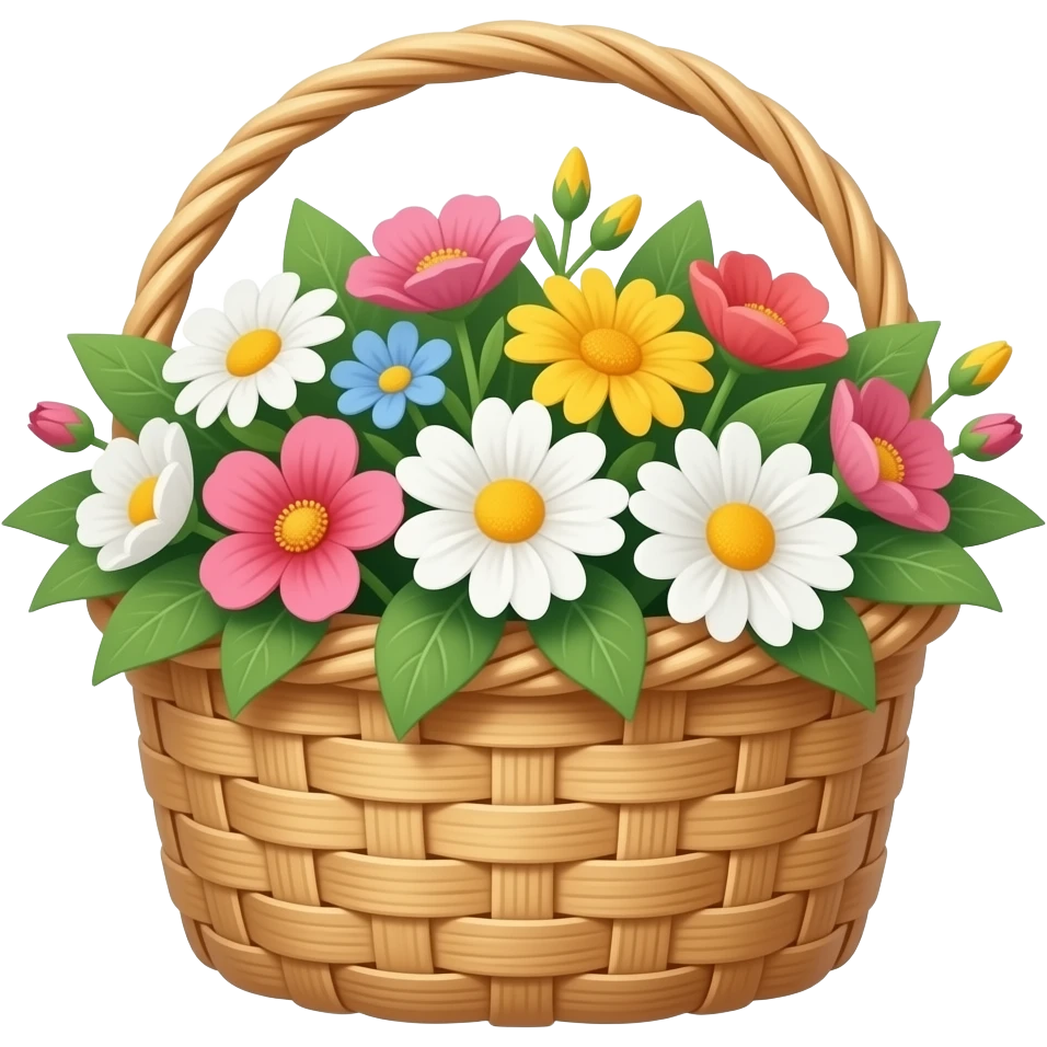 wicker basket emoji