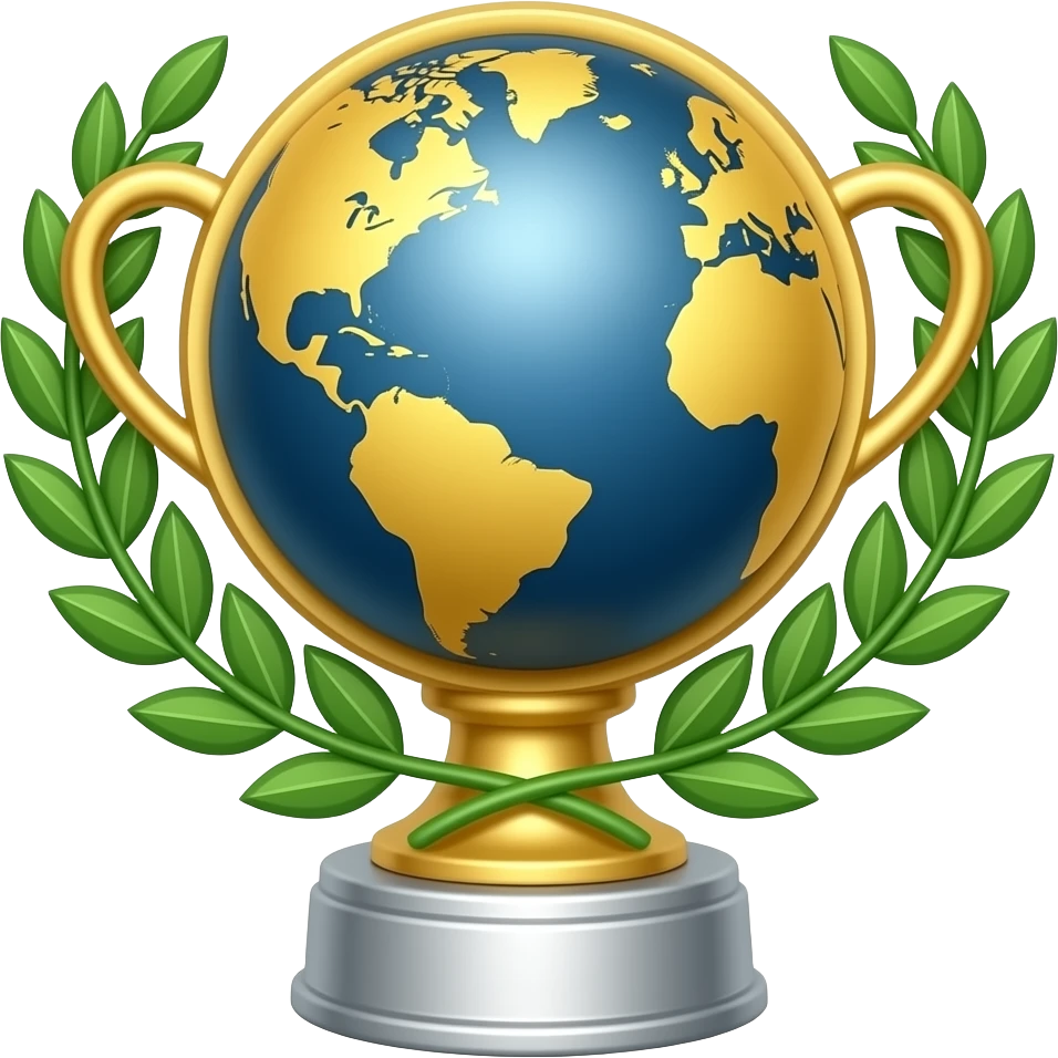 world cup trophy emoji