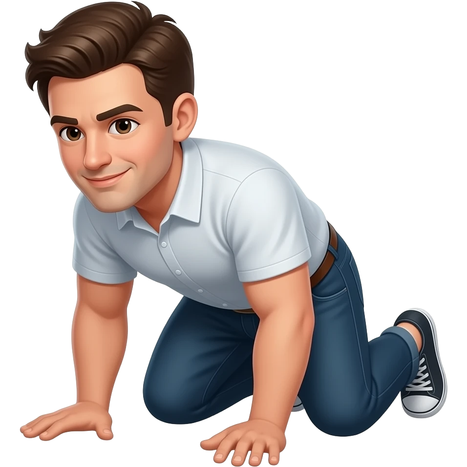 Make man crawling emoji
