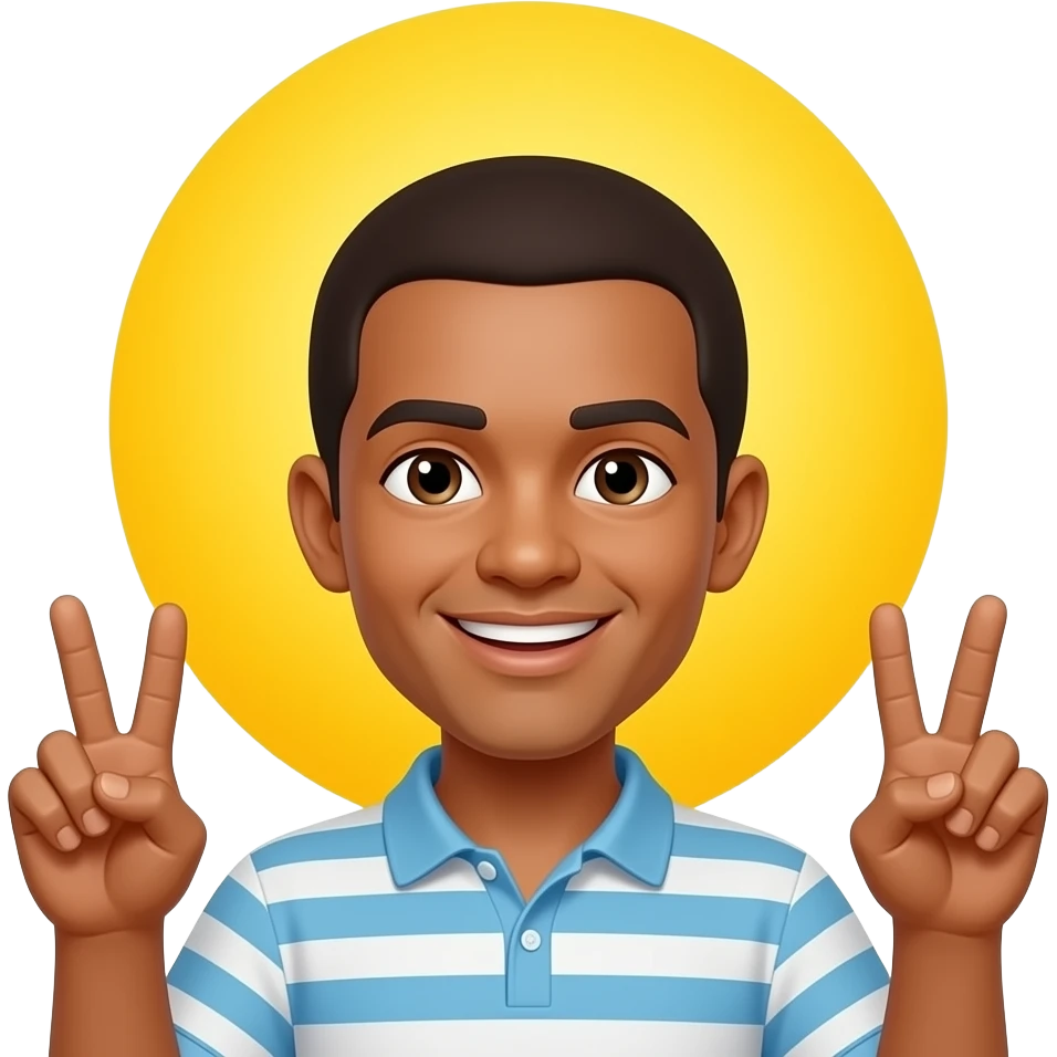✌🏽🟡✌🏽 emoji