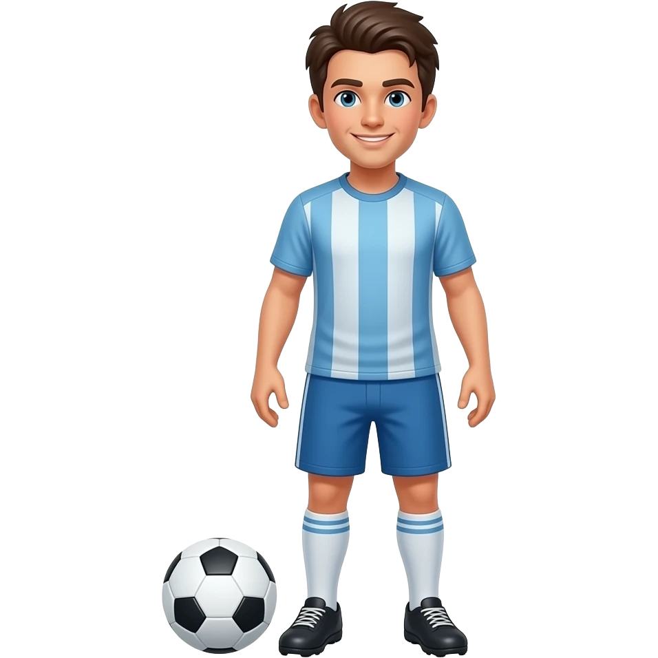 soccer player training emoji