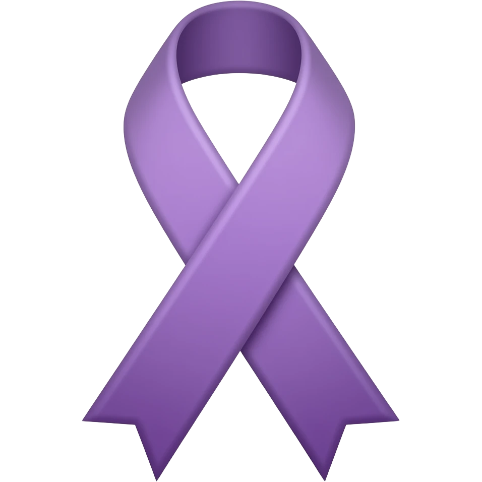 Lazo morado emoji