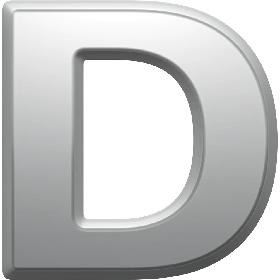 D emoji