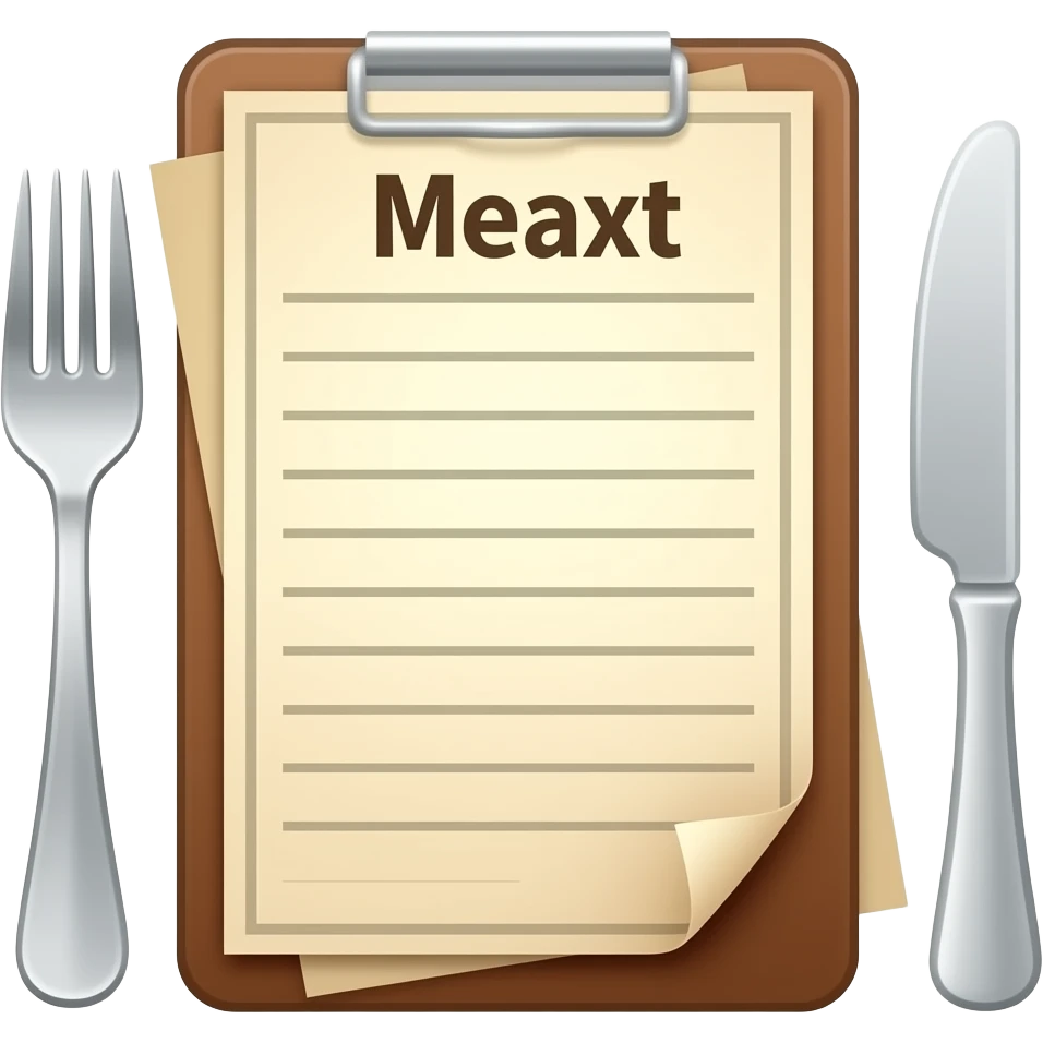 menu emoji