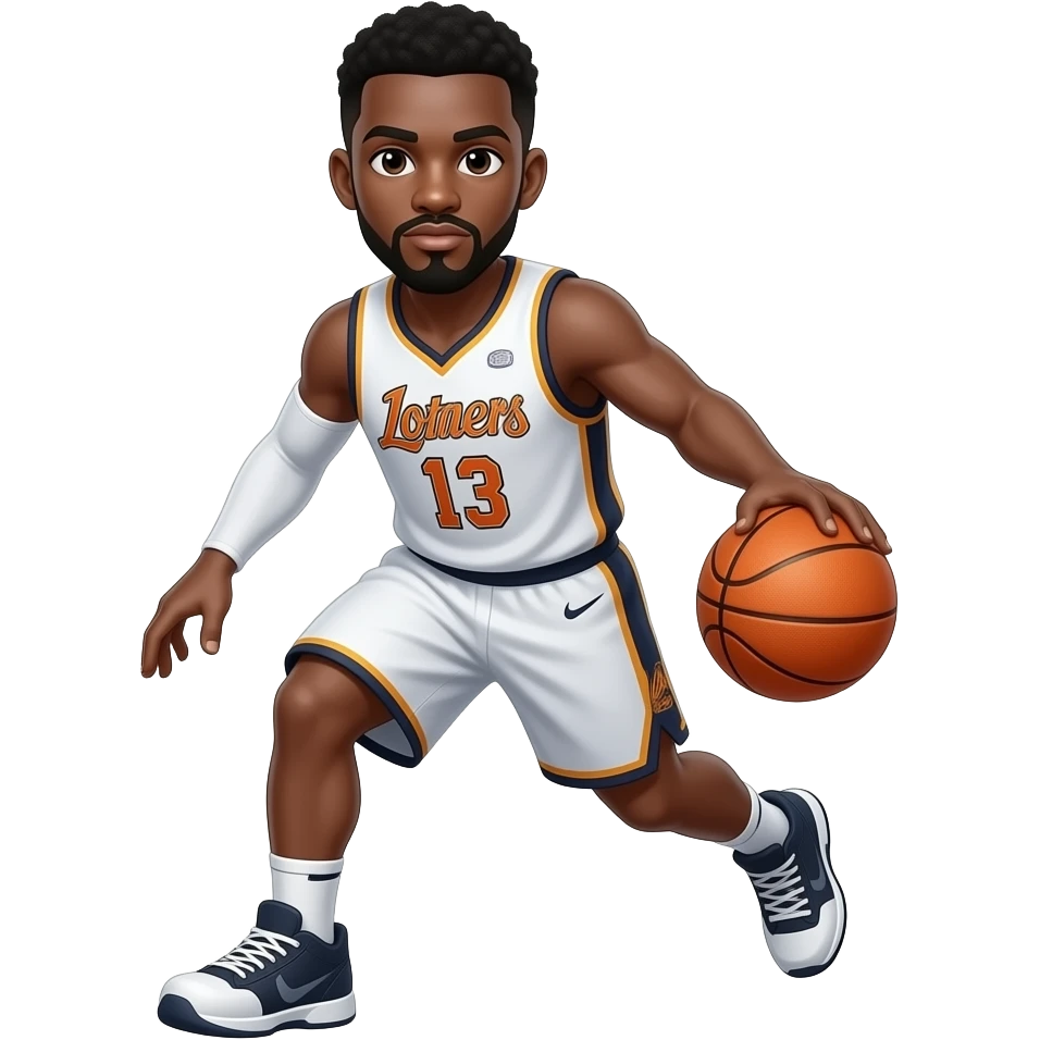 Jordán basket emoji