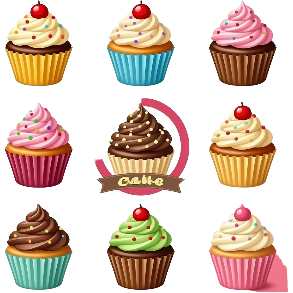 create cake shop facebook post emoji