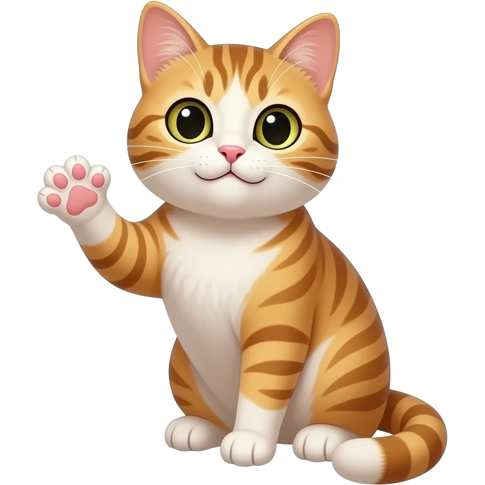 greetings cat emoji
