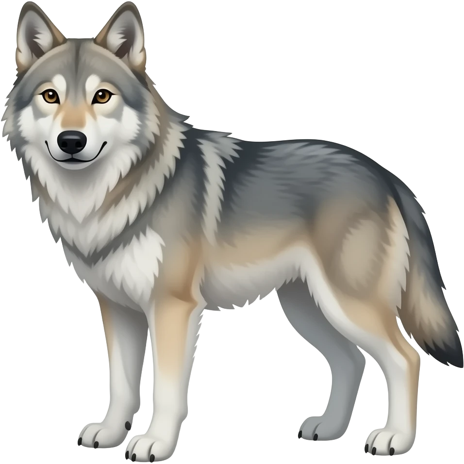wolf emoji