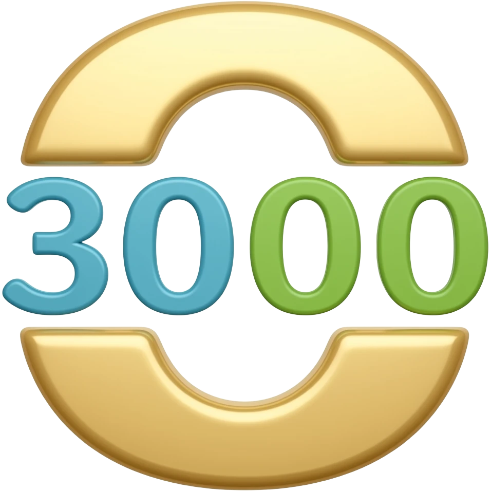 3000 emoji