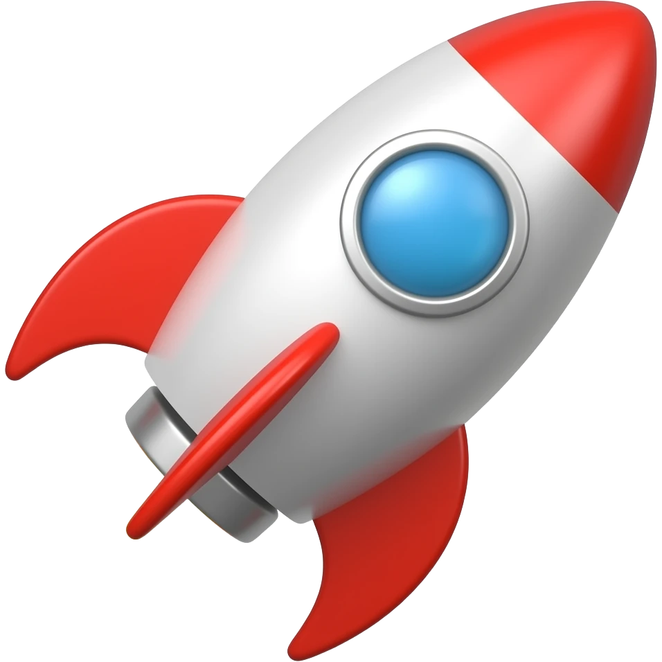 Rocket emoji