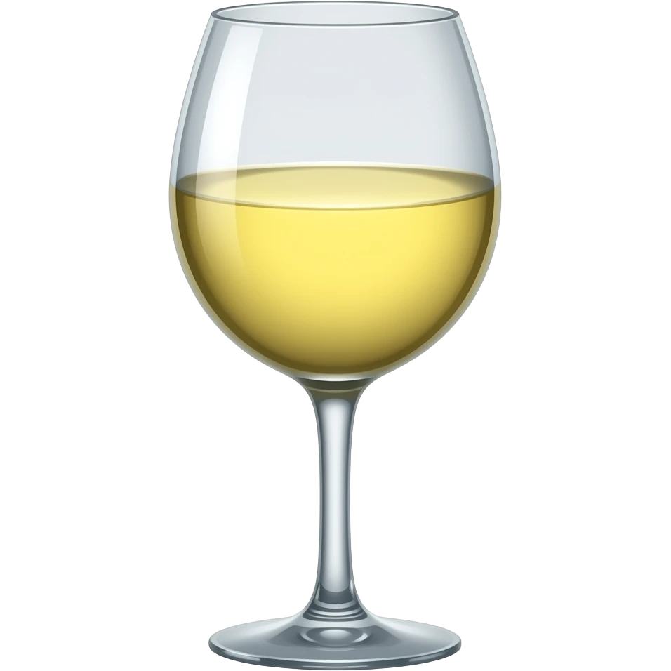 white wine emoji