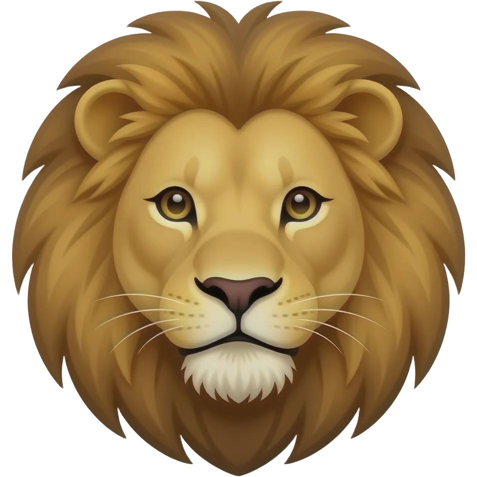 lion face emoji