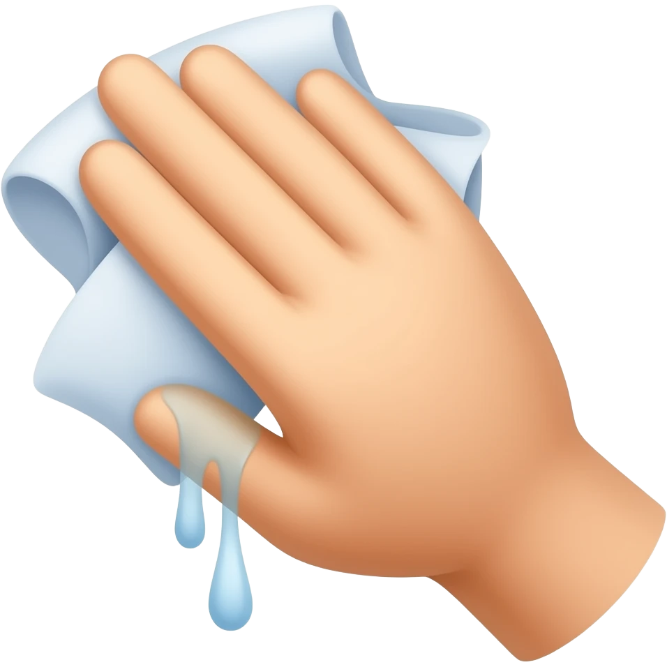 wipe away emoji