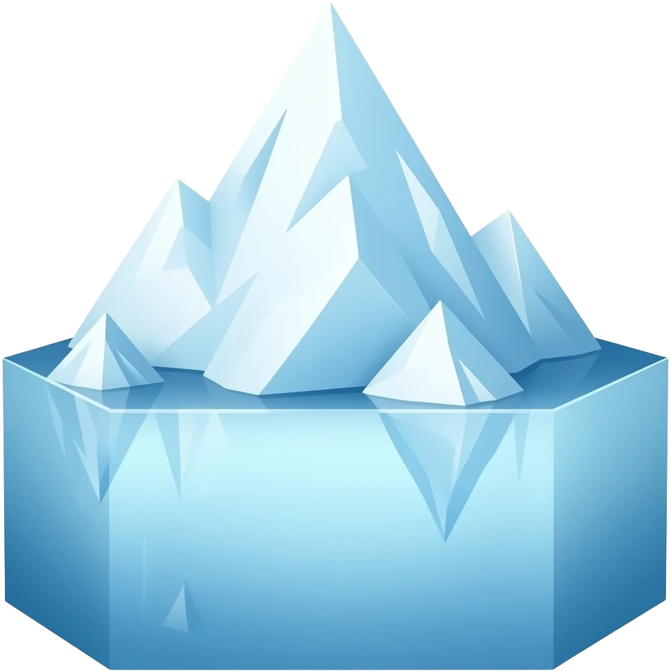 Iceberg emoji