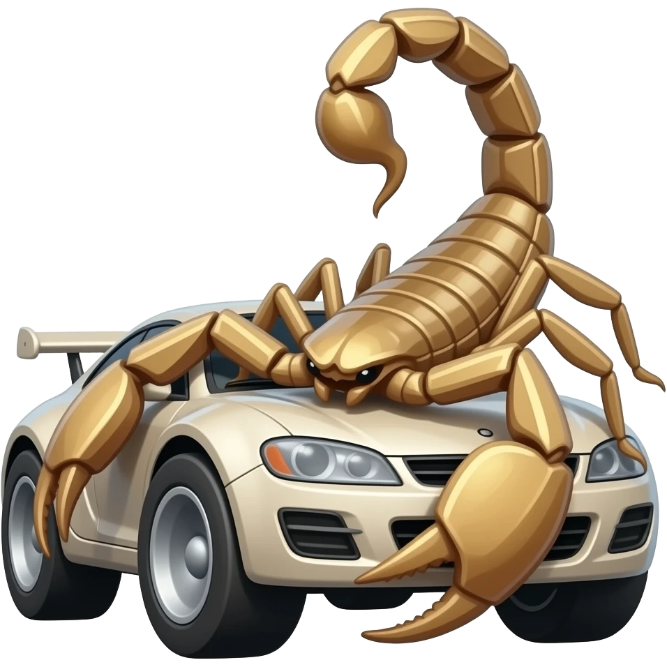 Scorpio n car emoji