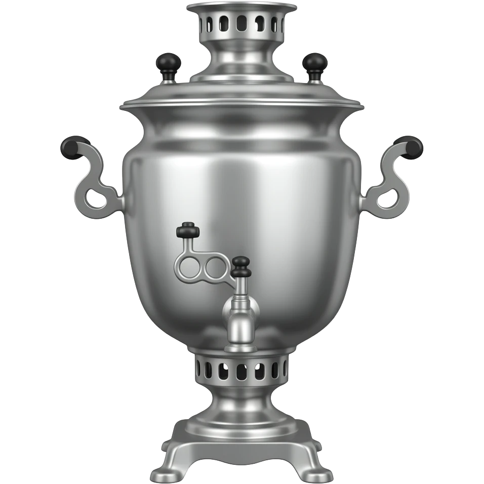 samovar en argent emoji