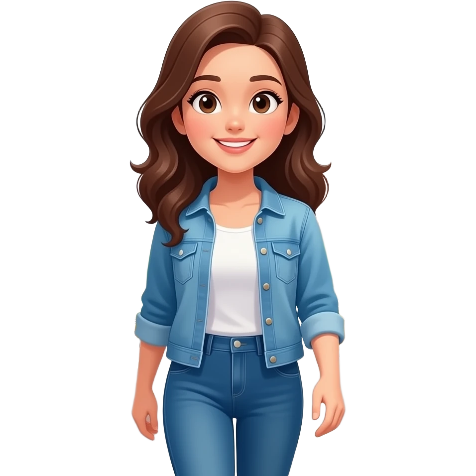 Female walking emoji