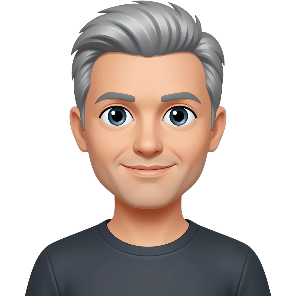 Grey hair emoji