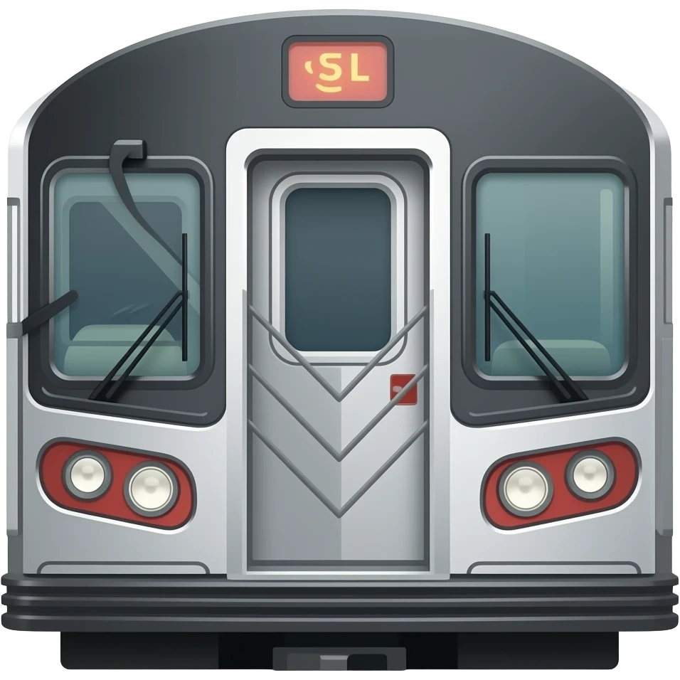 SUBWAY train emoji