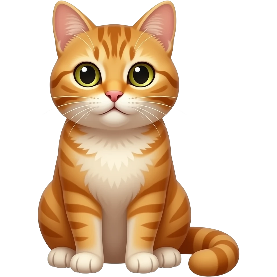 one sitting cat emoji
