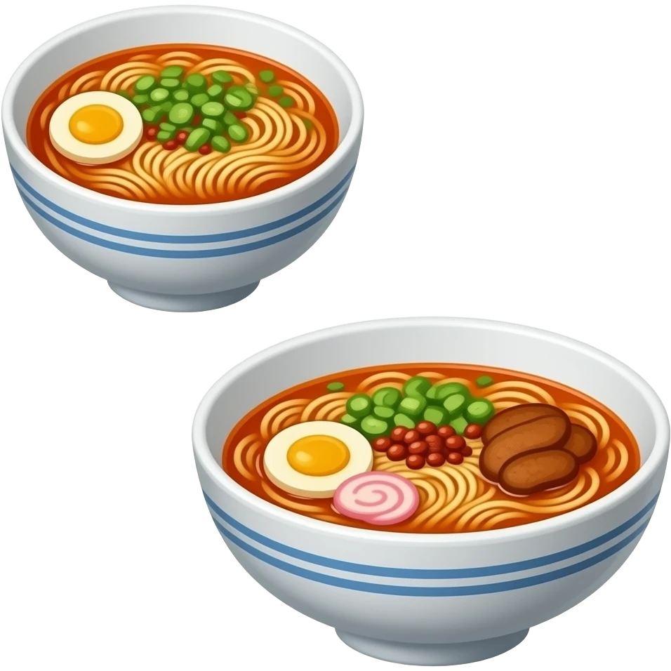 Spicy ramen 2X emoji