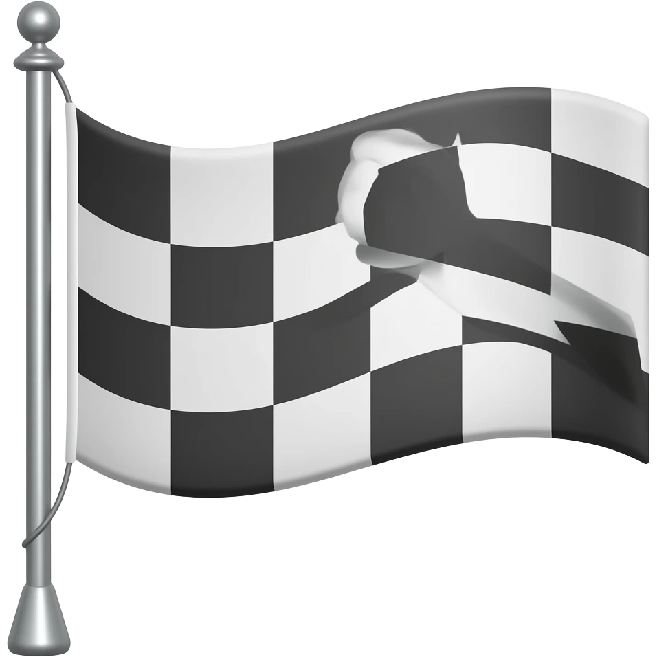 racing flag emoji