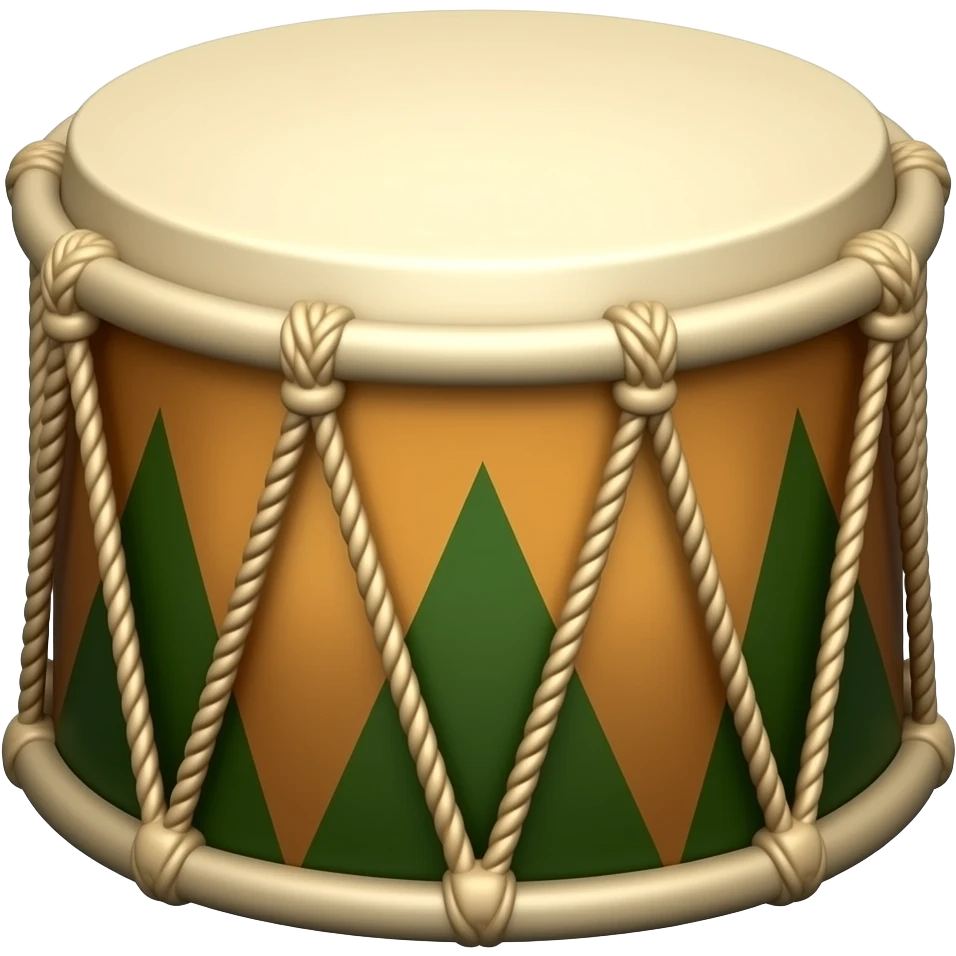 hawaiian drum emoji